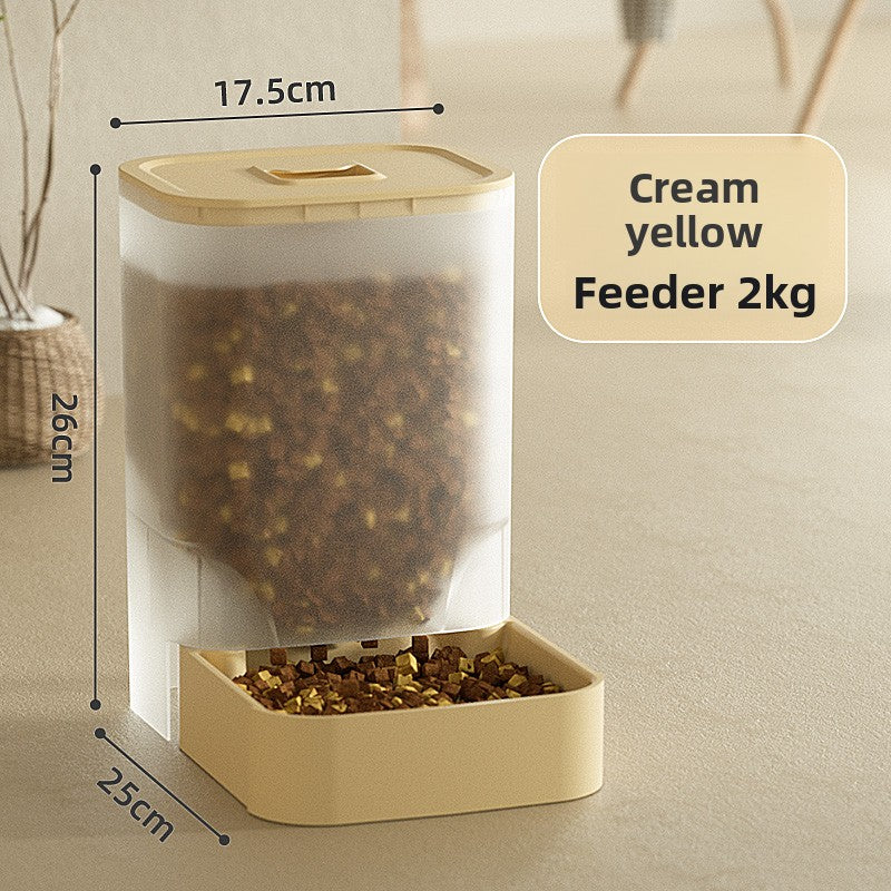 自動給餌器 & 給水器 2in1 ペット用 大容量3.5L