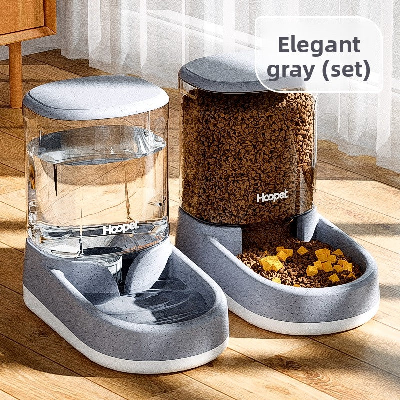 自動給餌器 & 給水器 2in1 ペット用 大容量3.5L